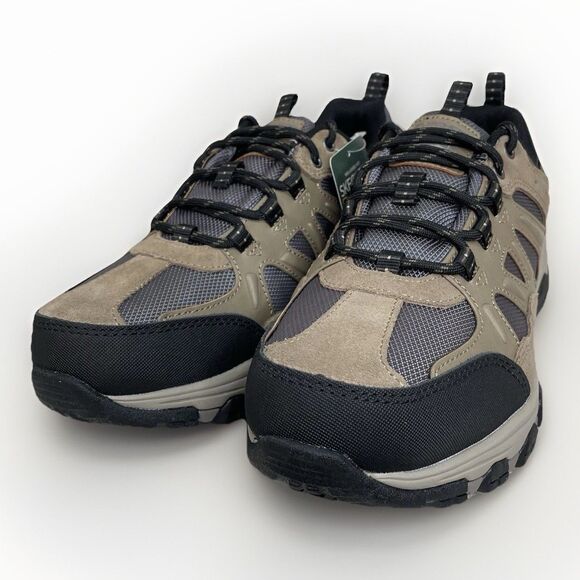 Skechers Selmen Enago Men 8.5 Hiking Shoes Tan Brown Black Waterproof Relaxed main image 6